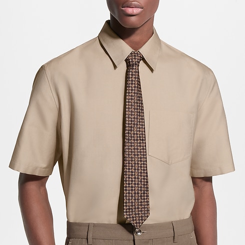 Monogram Windowpane Tie S00 in Men's Accessories All Accessories collections by Louis Vuitton (Product zoom)