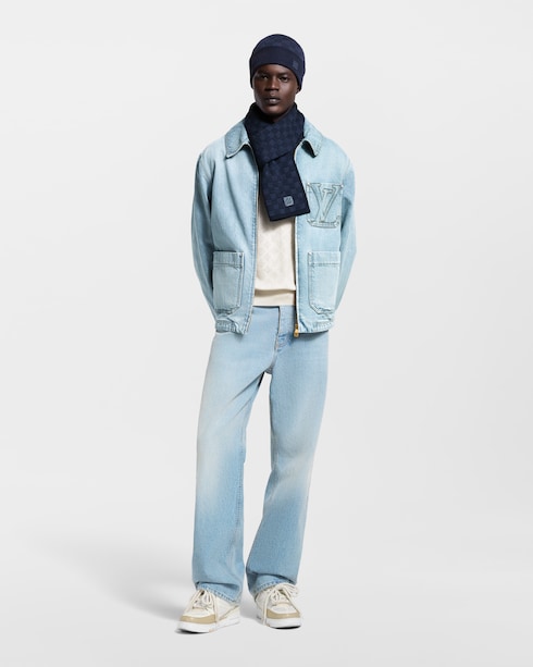 Néo Petit Damier Scarf S00 in Holiday Gifts's Hadiah Akhir Tahun untuk Pria } collections by Louis Vuitton