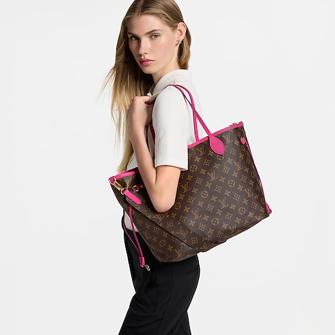 Neverfull Bandoulière Inside Out MM Monogram in Bags and Small Leather Goods's Women Bags LV Icons collections by Louis Vuitton (Product zoom)