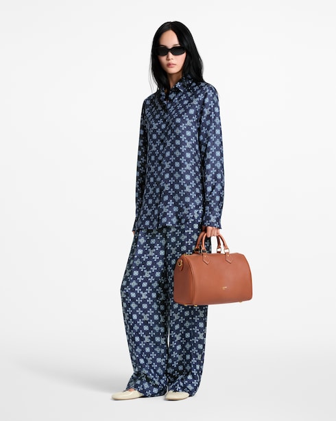 Nouveau Monogram Silk Shirt in Women's Ready-to-Wear Tops collections by Louis Vuitton