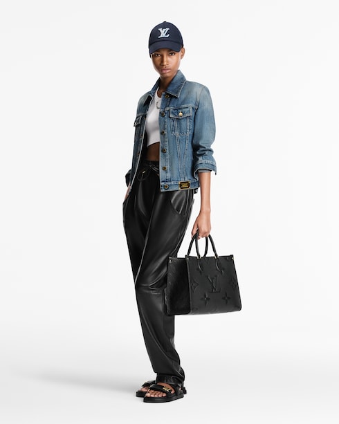 OnTheGo MM Monogram Empreinte Leather in Women's Handbags All Collections collections by Louis Vuitton