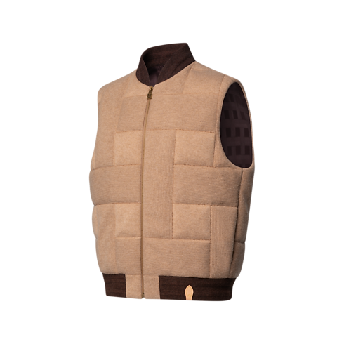 Padded Cashmere Knit Vest in Men's Ready-to-Wear All Ready-to-Wear collections by Louis Vuitton (Product zoom)