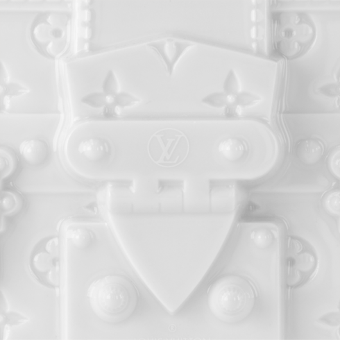 Petite Malle Porcelain Vase Monogram in Trunks, Travel and Home's Highlights Art of Living Campaign collections by Louis Vuitton (Product zoom)