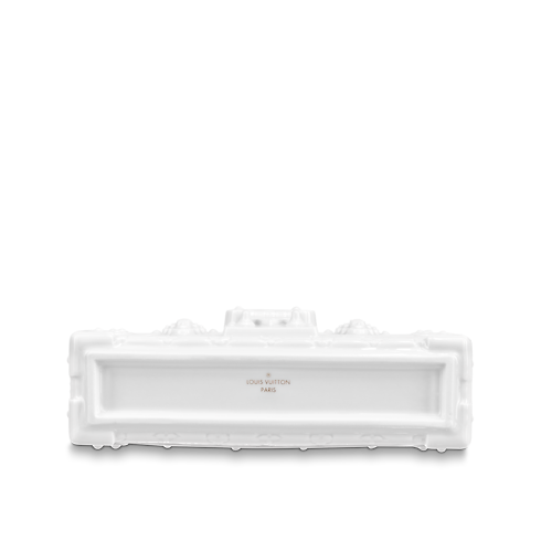 Petite Malle Porcelain Vase Monogram in Trunks, Travel and Home's Highlights Art of Living Campaign collections by Louis Vuitton (Product zoom)