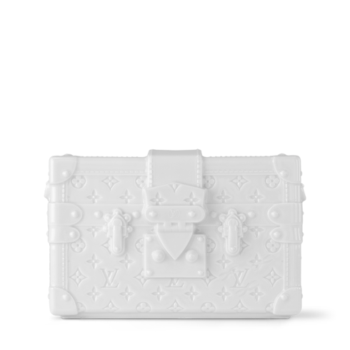 Petite Malle Porcelain Vase Monogram in Trunks, Travel and Home's Highlights Art of Living Campaign collections by Louis Vuitton (Product zoom)