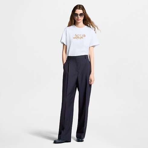 Pinstriped Tailored Pants in Women's Ready-to-Wear Pants collections by Louis Vuitton (Product zoom)