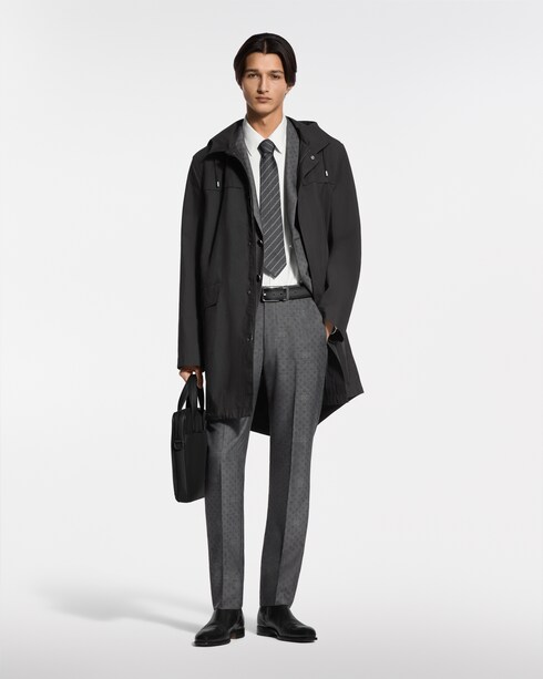 Pinstripes Micro Flower Tie . in Men's Accessories Ties collections by Louis Vuitton