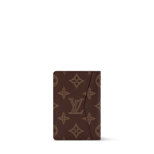 Pocket Organizer Monogram Shadow in Men's Wallets and Small Leather Goods All Wallets and Small Leather Goods collections by Louis Vuitton (Product zoom)