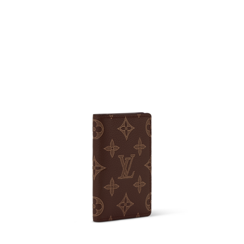 Pocket Organizer Monogram Shadow in Men's Wallets and Small Leather Goods All Wallets and Small Leather Goods collections by Louis Vuitton (Product zoom)
