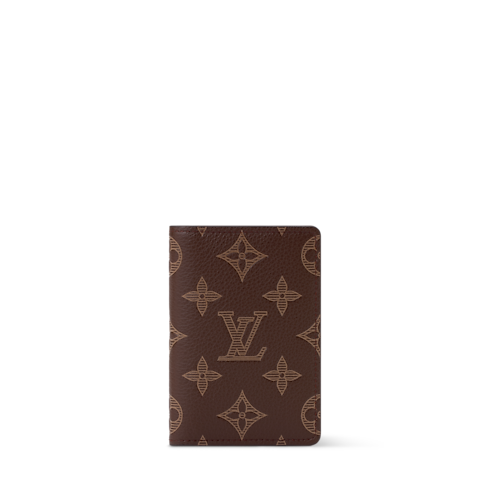 Pocket Organizer Monogram Shadow in Men's Wallets and Small Leather Goods All Wallets and Small Leather Goods collections by Louis Vuitton (Product zoom)