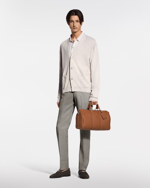 Pointelle Cotton-Silk Cardigan in New's For Men New Formal collections by Louis Vuitton
