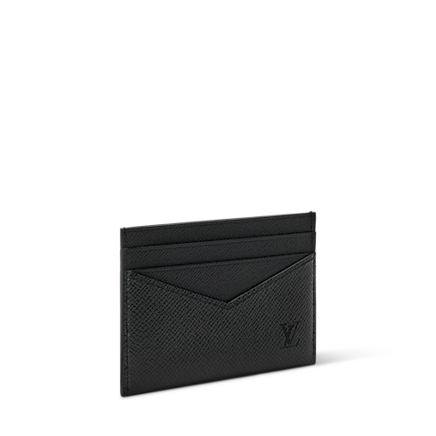 Porte-cartes triple Taiga in Bags and Small Leather Goods's Men Small Leather Goods Card Holders collections by Louis Vuitton (Product zoom)
