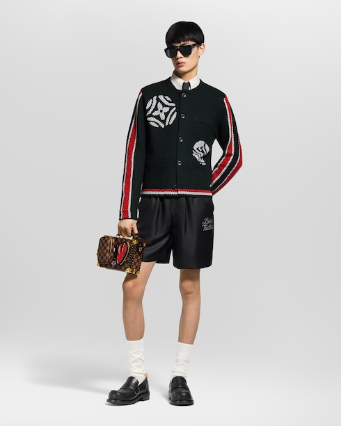 Printed Signature Silk Shorts in Men's Ready-to-Wear All Ready-to-Wear collections by Louis Vuitton