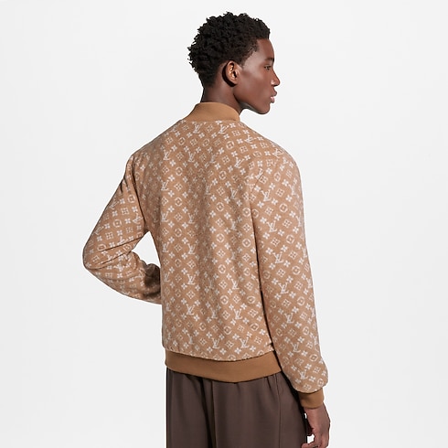 Reversible Monogram Fleece Bomber in Men's Ready-to-Wear All Ready-to-Wear collections by Louis Vuitton (Product zoom)