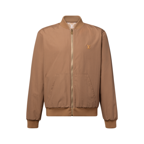 Reversible Monogram Fleece Bomber in Men's Ready-to-Wear All Ready-to-Wear collections by Louis Vuitton (Product zoom)