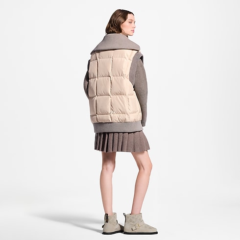 Ribbed Hem Quilted Gilet in Women's Ready-to-Wear Coats and Jackets collections by Louis Vuitton (Product zoom)