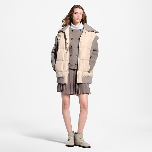 Ribbed Hem Quilted Gilet in Women's Ready-to-Wear Coats and Jackets collections by Louis Vuitton (Product zoom)