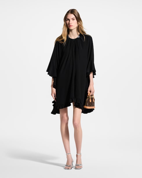 Ruffle Trim Caftan in Women's Ready to Wear Dresses collections by Louis Vuitton