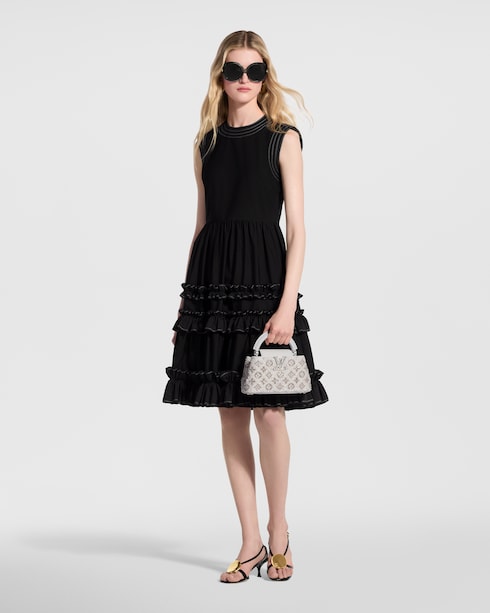Ruffle Trim Dress in Women's Ready to Wear Dresses collections by Louis Vuitton