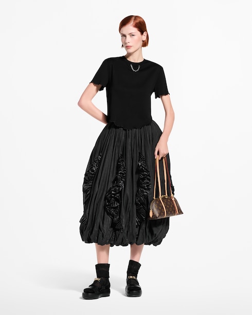 Scallop Hem Crop Top in Women's Ready-to-Wear Tops collections by Louis Vuitton