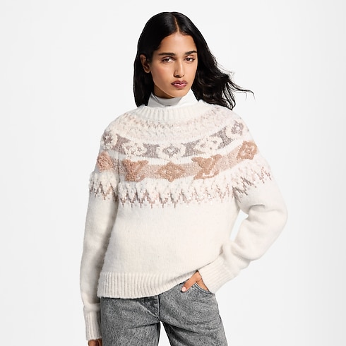 Sequin Alpine Knit Pullover in Women's Ready-to-Wear Tops and Shirts collections by Louis Vuitton (Product zoom)