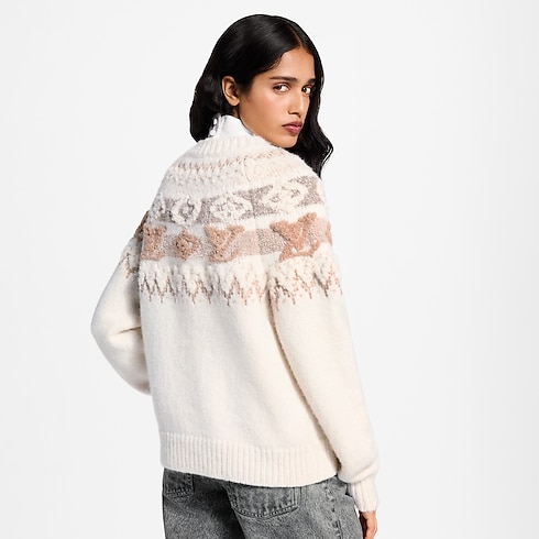 Sequin Alpine Knit Pullover in Women's Ready-to-Wear Tops and Shirts collections by Louis Vuitton (Product zoom)