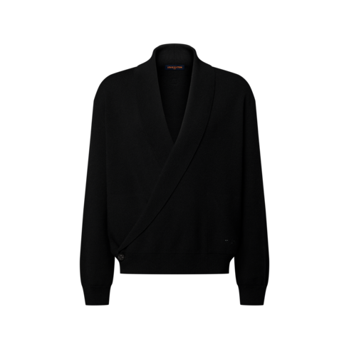 Shawl Collar Knit Jacket in Men's Ready-to-Wear All Ready-to-Wear collections by Louis Vuitton (Product zoom)