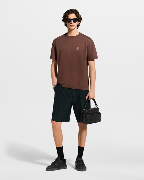 Short-Sleeved Crewneck With Signature in Men's Ready-to-Wear All Ready-to-Wear collections by Louis Vuitton