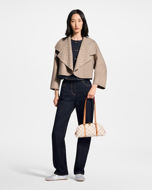 Signature Button Indigo Denim Top in Women's Ready-to-Wear Tops collections by Louis Vuitton
