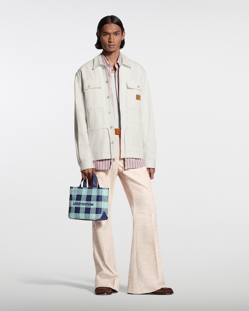 Signature Jacquard Overshirt in New's For Men The Latest collections by Louis Vuitton