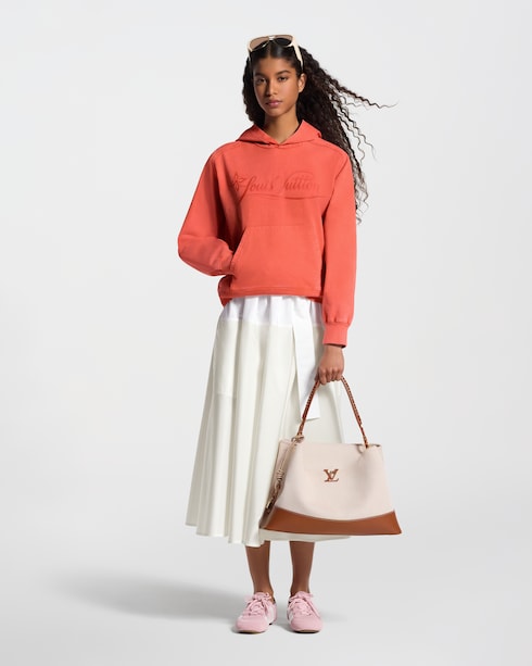 Signature Print Overdyed Hoodie in Women's Ready-to-Wear Tops collections by Louis Vuitton