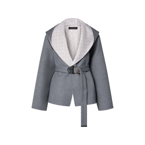 Signature Short Hooded Wrap Coat
in Women's Ready-to-Wear Coats and Jackets collections by Louis Vuitton (Product zoom)