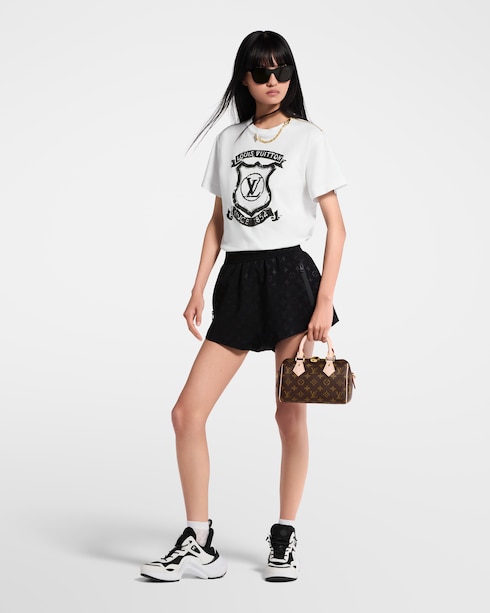 シグネチャー ジッパーディテール Tシャツ ウィメンズ ウェア(洋服)