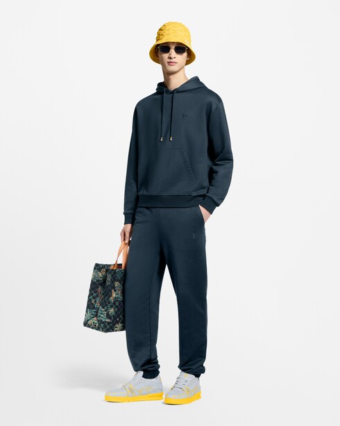 Silk Blend Signature Hoodie in Men's Ready-to-Wear All Ready-to-Wear collections by Louis Vuitton