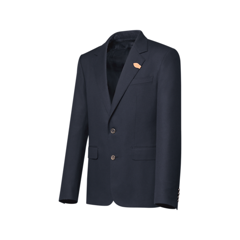 Silk Cashmere Single-Breasted Gaston Jacket in Men's Ready-to-Wear All Ready-to-Wear collections by Louis Vuitton (Product zoom)