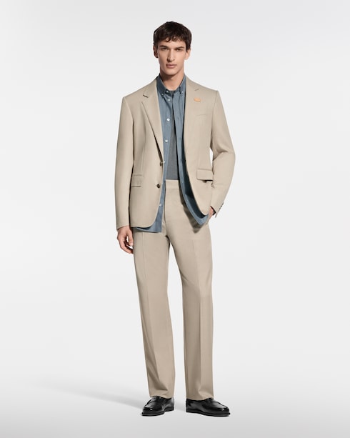 Silk-Cashmere Tailored Pants in Terbaru's Koleksi untuk Pria LV Trunk Edition collections by Louis Vuitton