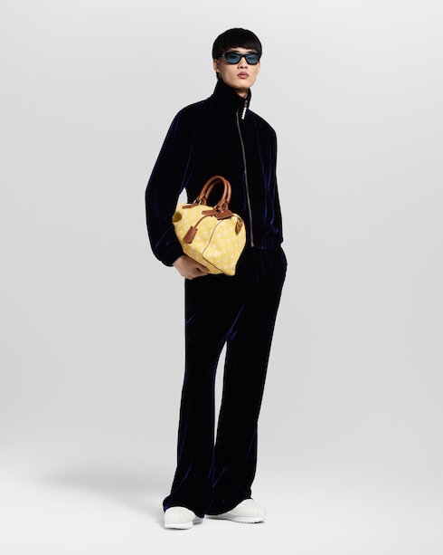 Silk Velvet Tracksuit Top in New's For Men Fall-Winter 2025 Show collections by Louis Vuitton