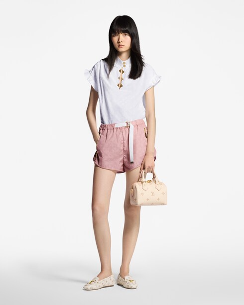 Speedy Bandoulière 20 Monogram Empreinte 皮革 in 女士's 時尚手袋 LV Icons collections by Louis Vuitton