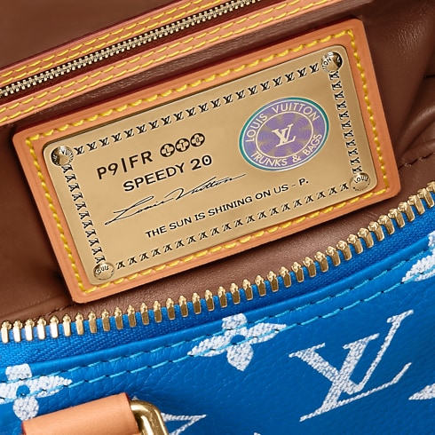 Speedy P9 Bandoulière 20 H40 in Les Extraordinaires's Leather Goods and Travel Speedy P9 collections by Louis Vuitton (Product zoom)