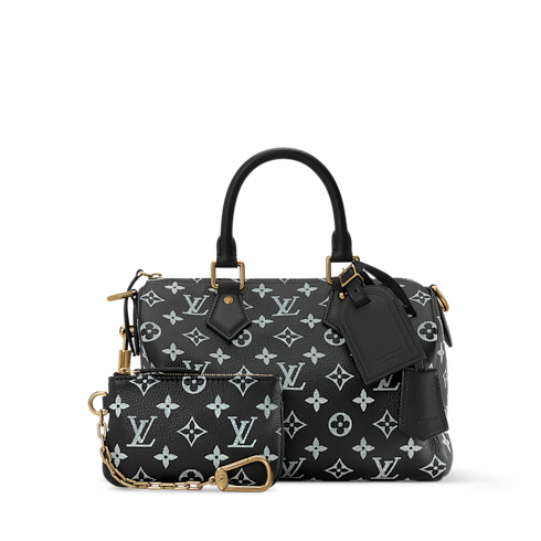 Speedy P9 Bandoulière 25 H40 in Bags and Small Leather Goods's Speedy P9 } collections by Louis Vuitton (Product zoom)