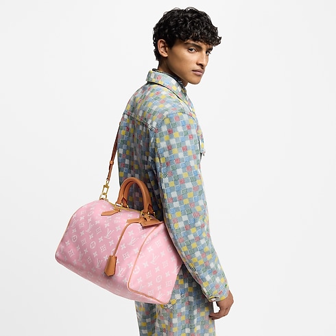 Speedy P9 Bandoulière 40 H40 in Les Extraordinaires's Leather Goods and Travel Speedy P9 collections by Louis Vuitton (Product zoom)