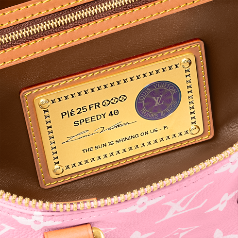 Speedy P9 Bandoulière 40 H40 in Les Extraordinaires's Leather Goods and Travel Speedy P9 collections by Louis Vuitton (Product zoom)