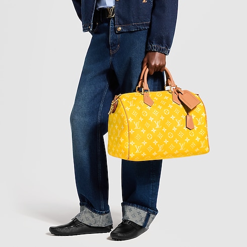 Speedy P9 Bandoulière 40 H40 in Les Extraordinaires's Leather Goods and Travel Speedy P9 collections by Louis Vuitton (Product zoom)