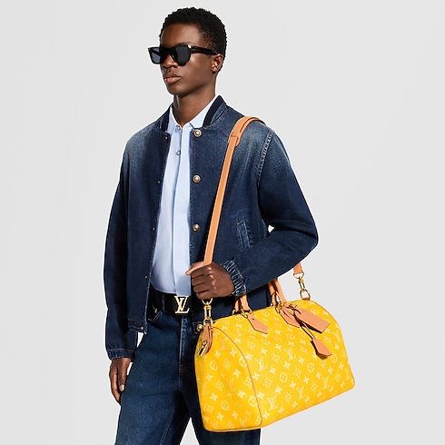 Speedy P9 Bandoulière 40 H40 in Les Extraordinaires's Leather Goods and Travel Speedy P9 collections by Louis Vuitton (Product zoom)