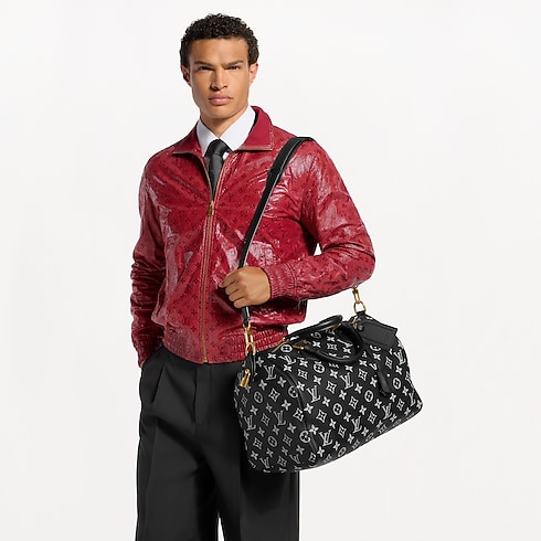 Speedy P9 Bandoulière 40 H40 in Bags and Small Leather Goods's Speedy P9 } collections by Louis Vuitton (Product zoom)