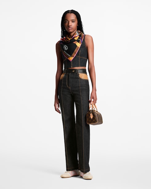 Strap And Trunk Square 90 . in Women's Accessories Silk Squares and Bandeaus collections by Louis Vuitton