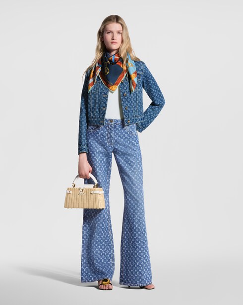 Strap And Trunk Square 90 . in Women's Accessories Silk Squares and Bandeaus collections by Louis Vuitton