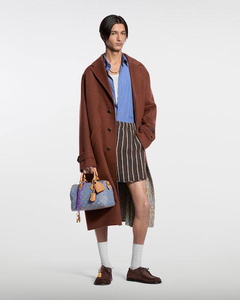 Striped Running Shorts in New's For Men Spring-Summer 2026 Show collections by Louis Vuitton