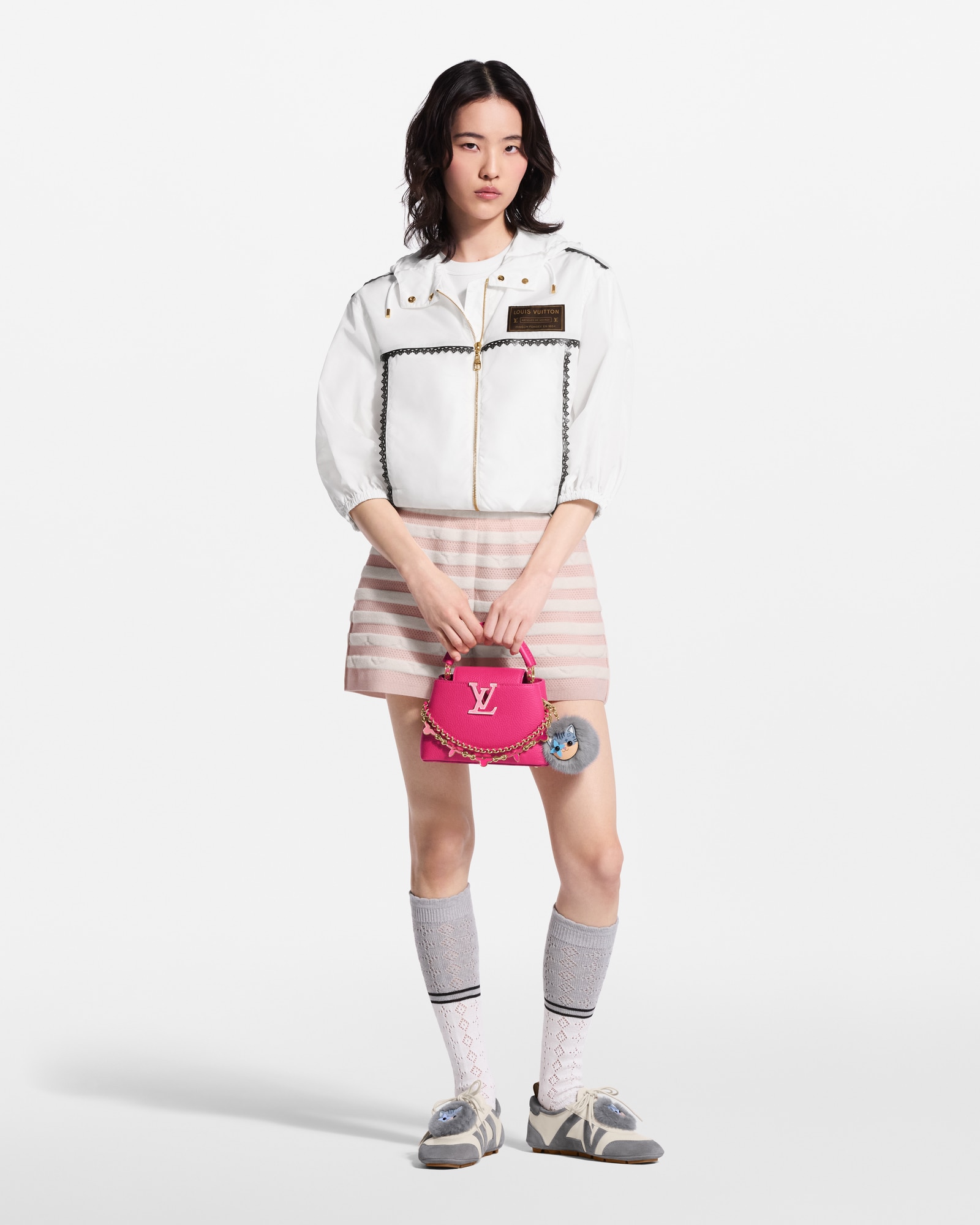 Striped Terry Knit Shorts in Women's Ready to Wear Skirts and Shorts collections by Louis Vuitton