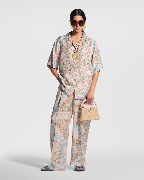 Summer Garden Set Of Scrunchies . in Women's Accessories Hair Accessories collections by Louis Vuitton